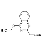 CAS#: 76473-43-3, (4-Ethoxy-2-quinazolinyl)acetonitrile