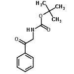 CAS#: 76477-26-4, 2-Methyl-2-propanyl (2-oxo-2-phenylethyl)carbamate