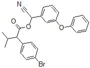 CAS#: 76489-33-3, [Cyano-[3-(Phenoxy)Phenyl]Methyl] 2-(4-Bromophenyl)-3-Methylbutanoate
