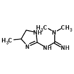 CAS#: 765210-93-3, 1,1-Dimethyl-3-(4-methyl-4,5-dihydro-1H-imidazol-2-yl)guanidine