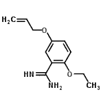 CAS 登录号：765261-98-1， 5-烯丙氧基-2-乙氧基-苯甲脒