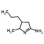 CAS#: 765304-77-6, 2-Methyl-3-propyl-3,4-dihydro-2H-pyrrol-5-amine