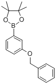 CAS 登录号：765908-38-1， 3-苄氧基苯硼酸频哪醇酯