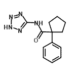 CAS 登录号：765932-36-3， 1-苯基-N-(2H-四唑-5-基)环戊烷甲酰胺