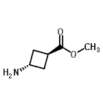 CAS#: 766458-70-2, Methyl trans-3-aminocyclobutanecarboxylate