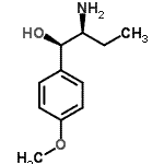 CAS 登录号：766474-45-7， (1R,2S)-2-氨基-1-(4-甲氧基苯基)-1-丁醇