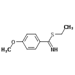 CAS#: 766478-93-7, Ethyl 4-methoxybenzenecarbimidothioate
