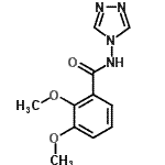 CAS 登录号：766526-40-3， 2,3-二甲氧基-N-(4H-1,2,4-三唑-4-基)苯甲酰胺