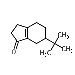 CAS 登录号：766537-98-8， 6-(2-甲基-2-丙基)-2,3,4,5,6,7-六氢-1H-茚-1-酮