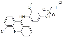 CAS#: 76708-67-3, N-[4-[(4-Chloroacridin-9-Yl)Amino]-3-Methoxyphenyl]Methanesulfonamide Hydrochloride
