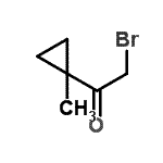 CAS#: 76714-45-9, 2-Bromo-1-(1-methylcyclopropyl)ethanone