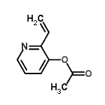 CAS 登录号：767290-23-3， 2-乙烯基-3-吡啶基乙酸酯