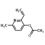 CAS#: 767290-24-4, 6-Methyl-2-vinyl-3-pyridinyl acetate