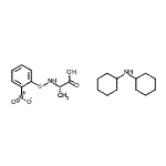 CAS#: 7675-46-9, N-[(2-Nitrophenyl)sulfanyl]-L-alanine - N-cyclohexylcyclohexanamine (1:1)