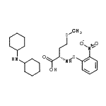 CAS#: 7675-52-7, N-[(2-Nitrophenyl)sulfanyl]-L-methionine - N-cyclohexylcyclohexanamine (1:1)
