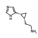 CAS#: 767626-16-4, 2-[(1R,2R)-2-(1H-Imidazol-5-yl)cyclopropyl]ethanamine