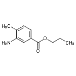 CAS#: 76765-55-4, Propyl 3-amino-4-methylbenzoate
