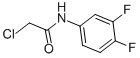 CAS 登录号：76778-13-7， 2-氯-N-(3,4-二氟苯基)乙酰胺