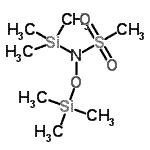 CAS#: 76802-31-8, N-(Trimethylsilyl)-N-[(trimethylsilyl)oxy]methanesulfonamide