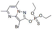 CAS#: 7682-90-8, (7-Bromo-2,4-Dimethyl-1,5,9-Triazabicyclo[4.3.0]Nona-2,4,6,8-Tetraen-8 -Yl)Oxy-Diethoxy-Sulfanylidene-Phosphorane