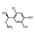 CAS 登录号：768345-73-9， 4-[(1S)-2-氨基-1-羟基乙基]-5-氯-1,2-苯二酚