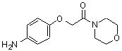 CAS 登录号：76870-09-2， 2-(4-氨基苯氧基)-1-(4-吗啉基)乙酮
