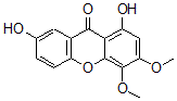 CAS 登录号：76907-77-2， 1,7-二羟基-3,4-二甲氧基氧杂蒽-9-酮