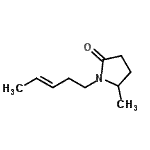 CAS#: 769161-65-1, 5-Methyl-1-[(3E)-3-penten-1-yl]-2-pyrrolidinone