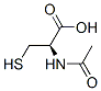 CAS 登录号：7696-05-1， (2R)-2-乙酰氨基-3-硫基-丙酸