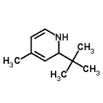 CAS#: 769880-24-2, 4-Methyl-2-(2-methyl-2-propanyl)-1,2-dihydropyridine