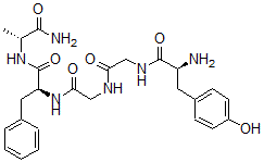 CAS#: 77044-76-9, L-Tyrosylglycylglycyl-L-phenylalanyl-D-Alaninamide