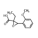 CAS 登录号：770663-33-7， 2-乙基-3-(2-甲氧基苯基)-2-环氧乙烷羧酸