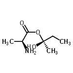CAS 登录号：770722-11-7， (2S)-2-羟基-2-丁炔基L-丙氨酸酯