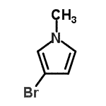 CAS#: 77123-94-5, 3-Bromo-1-methyl-1H-pyrrole