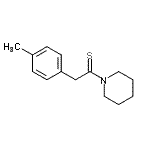 CAS#: 77129-74-9, 2-(4-Methylphenyl)-1-(1-piperidinyl)ethanethione