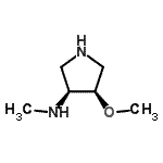 CAS#: 771441-59-9, (3S,4R)-4-Methoxy-N-methyl-3-pyrrolidinamine