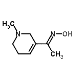 CAS#: 771444-53-2, (1E)-N-Hydroxy-1-(1-methyl-1,2,5,6-tetrahydro-3-pyridinyl)ethanimine