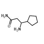 CAS#: 771522-21-5, 3-amino-3-cyclopentyl-propanamide