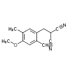 CAS#: 771562-36-8, (4-Methoxy-2,5-dimethylbenzyl)malononitrile