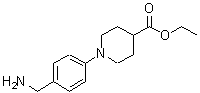 CAS 登录号：771583-44-9， 1-[4-(氨基甲基)苯基]哌啶-4-羧酸乙酯