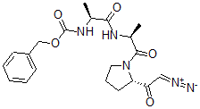 CAS#: 77180-12-2, (Z)-2-Diazonio-1-[(2S)-1-[(2S)-2-[[(2S)-2-(Phenylmethoxycarbonylamino)Propanoyl]Amino]Propanoyl]Pyrrolidin-2-Yl]Ethenolate
