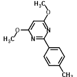 CAS#: 77232-14-5, 4,6-Dimethoxy-2-(4-methylphenyl)pyrimidine