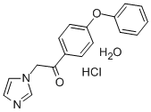 CAS 登录号：77234-71-0， 2-(1-咪唑基)-4'-苯氧基-苯乙酮盐酸盐水合物
