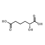 CAS#: 77252-44-9, (2R)-2-Hydroxyhexanedioic acid