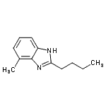 CAS#: 77303-08-3, 2-Butyl-4-methyl-1H-benzimidazole
