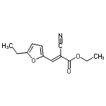 CAS#: 773090-90-7, Ethyl (2E)-2-cyano-3-(5-ethyl-2-furyl)acrylate
