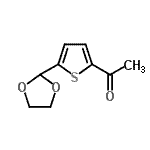 CAS 登录号：773097-36-2， 1-[5-(1,3-二氧戊环-2-基)-2-噻吩基]乙酮