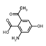 CAS#: 773098-92-3, 2-Acetyl-6-amino-4-hydroxybenzoic acid