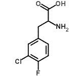 CAS 登录号：7731-00-2， 3-氯-4-氟苯丙氨酸