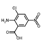CAS 登录号：773109-32-3， 2-氨基-3-氯-5-硝基苯甲酸